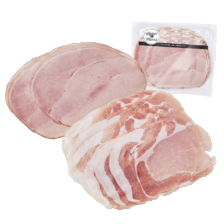 Boeren achterham of bacon